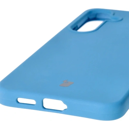 Silikonowe etui Bizon Soft Case do Samsung Galaxy S25+ Plus ciemnoniebieskie