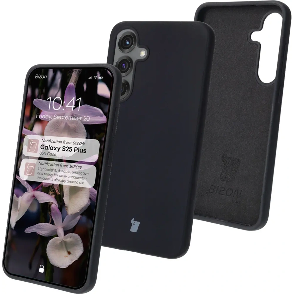 Hurtownia GSM - Silikonové pouzdro Bizon Soft Case pro Samsung Galaxy S25+ Plus černé - BIZ8225 - {ean13} - Hurt