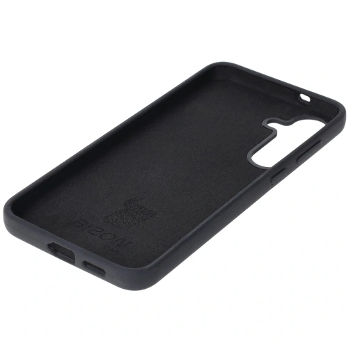 Silikonowe etui Bizon Soft Case do Samsung Galaxy S25+ Plus czarne