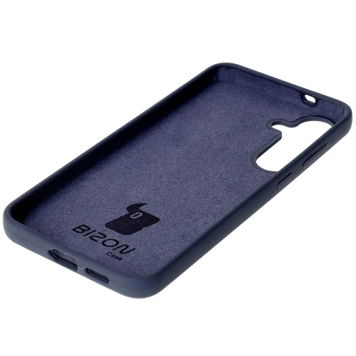 Silikonowe etui Bizon Soft Case do Samsung Galaxy S25+ Plus niebieskie