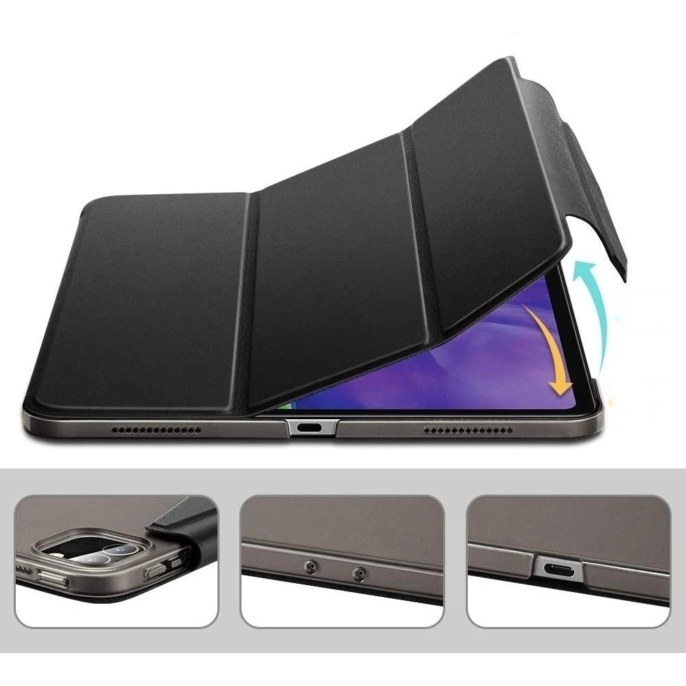 Hurtownia GSM - Etui ESR Yippee Apple iPad Pro 11 2018/2020 (1. i 2. generacji) Jelly Black - ESR168BLK - {ean13} - Hurt