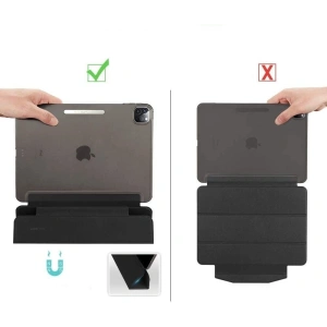 Hurtownia GSM - Etui ESR Yippee Apple iPad Pro 12.9 2018/2020 (3. i 4. generacji) Jelly Black - ESR169BLK - {ean13} - Hurt