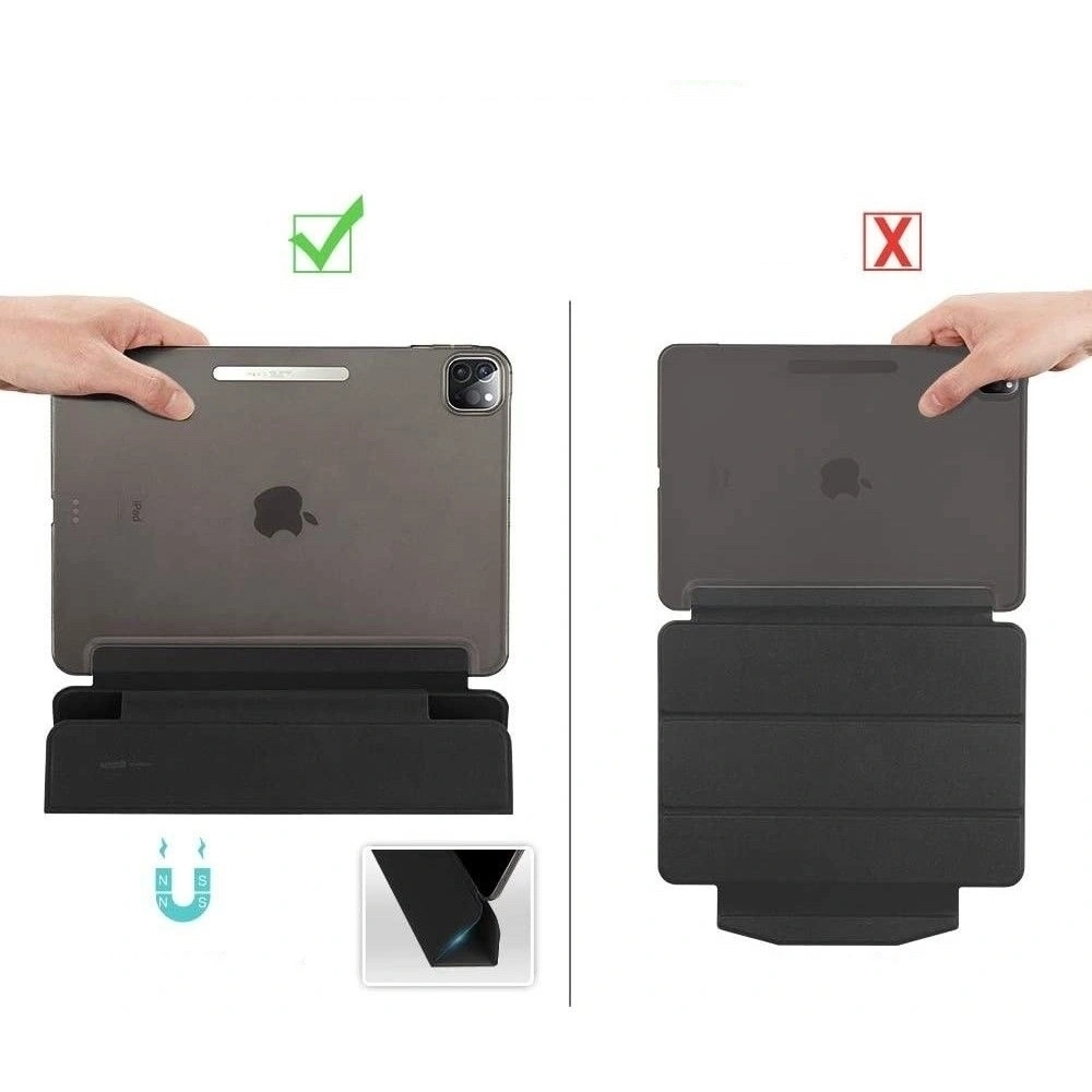 Hurtownia GSM - Etui ESR Yippee Apple iPad Pro 12.9 2018/2020 (3. i 4. generacji) Jelly Black - ESR169BLK - {ean13} - Hurt