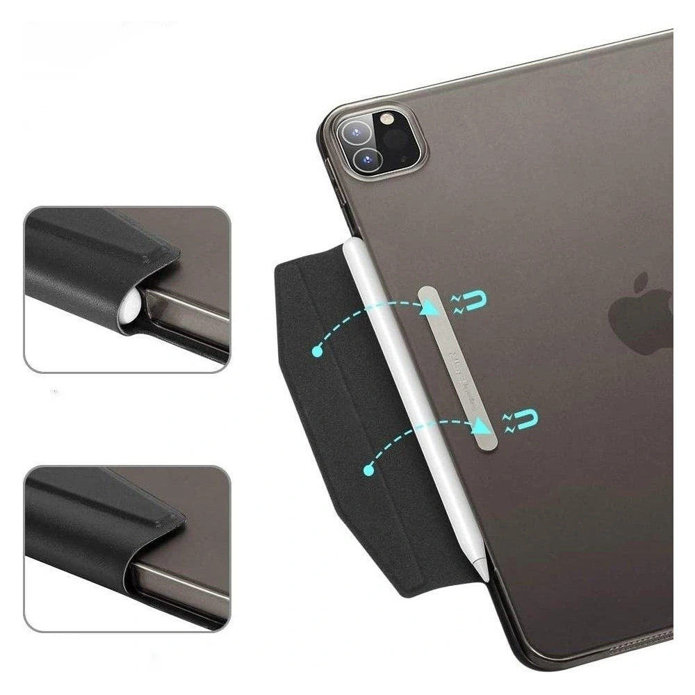 Hurtownia GSM - Etui ESR Yippee Apple iPad Pro 12.9 2018/2020 (3. i 4. generacji) Jelly Black - ESR169BLK - {ean13} - Hurt