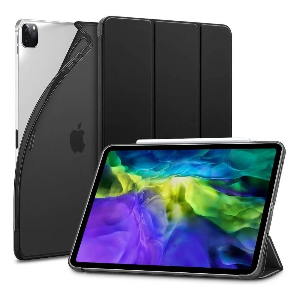 Hurtownia GSM - Etui ESR Rebound Slim Apple iPad Pro 11 2018/2020 (1. i 2. generacji) Jelly Black - ESR170BLK - {ean13} - Hurt