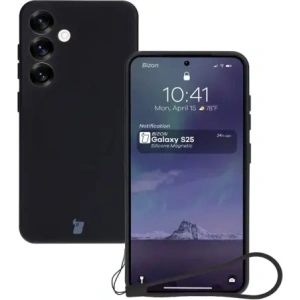 Hurtownia GSM - Caz de silicon Bizon Magnetic Samsung Galaxy S25 / S24 negru - BIZ8232 - {ean13} - Hurt