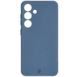 Hurtownia GSM - Bizon Case Silicone Magnetic Samsung Galaxy S25 / S24 albastru marin - BIZ8233 - {ean13} - Hurt