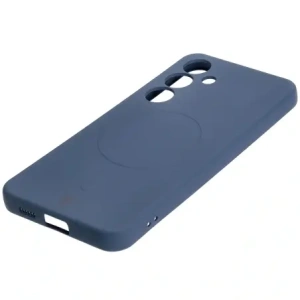 Hurtownia GSM - Bizon Case Silicone Magnetic Samsung Galaxy S25 / S24 albastru marin - BIZ8233 - {ean13} - Hurt