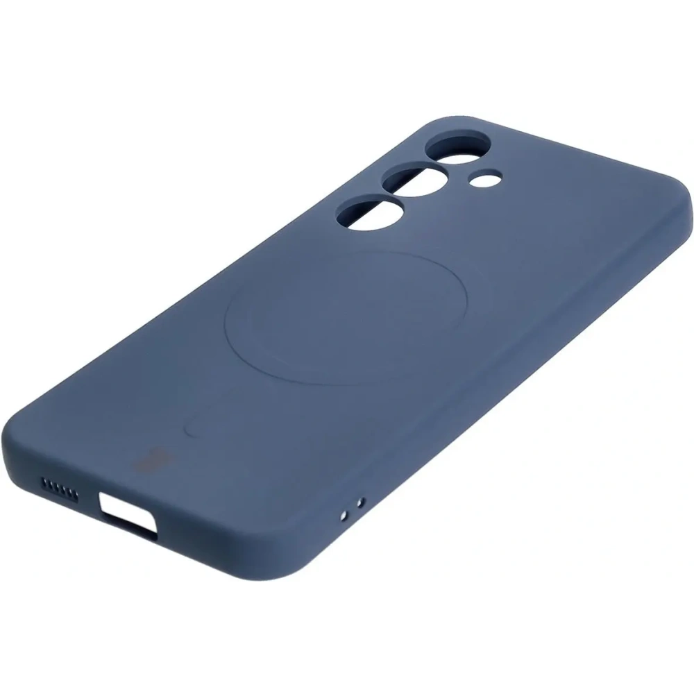 Hurtownia GSM - Bizon Case Silicone Magnetic Samsung Galaxy S25 / S24 albastru marin - BIZ8233 - {ean13} - Hurt