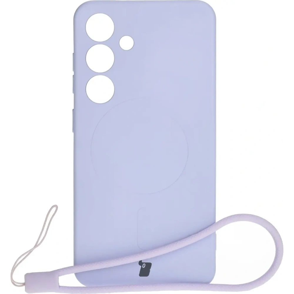 Hurtownia GSM - Bizon Caz din Silicon Magnetic Samsung Galaxy S25 / S24 violet deschis - BIZ8234 - {ean13} - Hurt