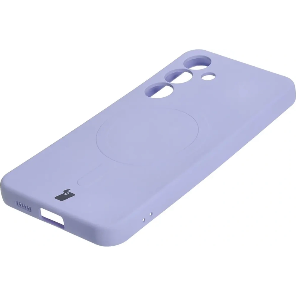 Hurtownia GSM - Bizon Caz din Silicon Magnetic Samsung Galaxy S25 / S24 violet deschis - BIZ8234 - {ean13} - Hurt