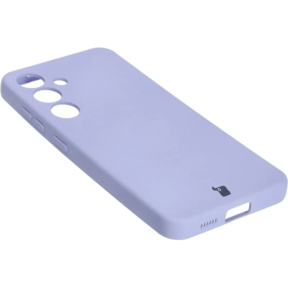 Hurtownia GSM - Bizon Caz din Silicon Magnetic Samsung Galaxy S25 / S24 violet deschis - BIZ8234 - {ean13} - Hurt