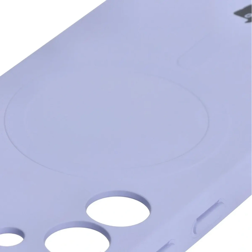 Hurtownia GSM - Bizon Caz din Silicon Magnetic Samsung Galaxy S25 / S24 violet deschis - BIZ8234 - {ean13} - Hurt