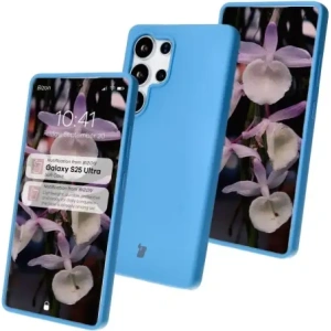 Silikonowe etui Bizon Soft Case do Samsung Galaxy S25 Ultra ciemnoniebieskie