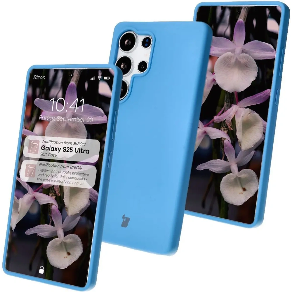 Hurtownia GSM - Caz moale Bizon Samsung Galaxy S25 Ultra albastru marin - BIZ8235 - {ean13} - Hurt