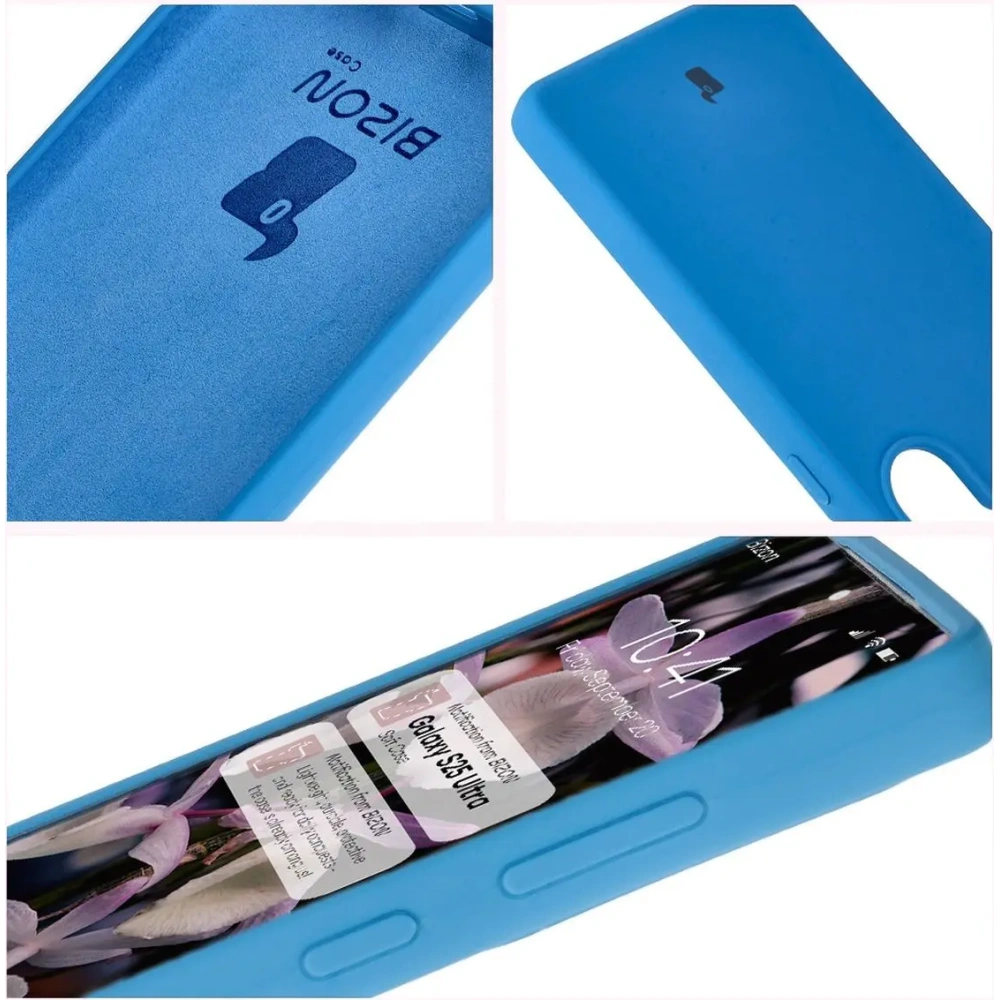Hurtownia GSM - Caz moale Bizon Samsung Galaxy S25 Ultra albastru marin - BIZ8235 - {ean13} - Hurt