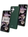 Silikonové pouzdro Bizon Soft Case pro Samsung Galaxy S25 Ultra tmavě zelené