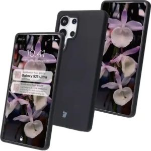 Silikonowe etui Bizon Soft Case do Samsung Galaxy S25 Ultra czarne