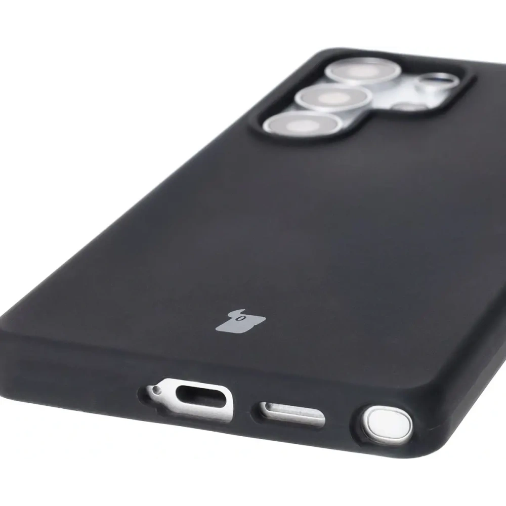 Hurtownia GSM - Silikonowe etui Bizon Soft Case do Samsung Galaxy S25 Ultra czarne - BIZ8237 - {ean13} - Hurt