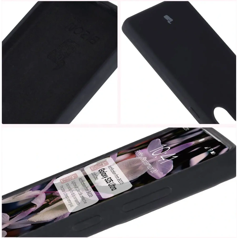 Hurtownia GSM - Silikonowe etui Bizon Soft Case do Samsung Galaxy S25 Ultra czarne - BIZ8237 - {ean13} - Hurt
