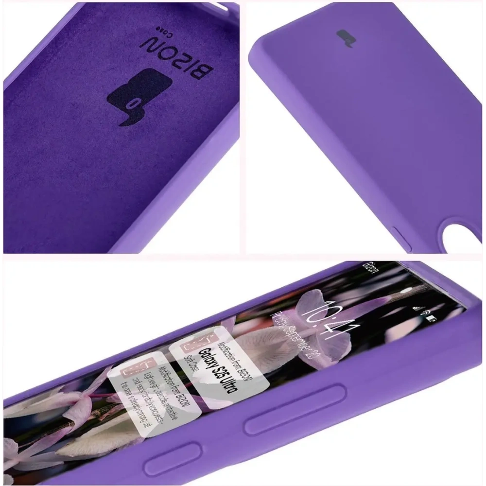 Hurtownia GSM - Bizon Soft Case Samsung Galaxy S25 Ultra violet - BIZ8238 - {ean13} - Hurt