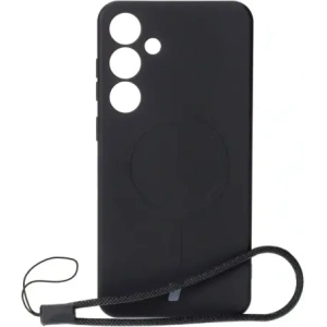 Hurtownia GSM - Bizon Caz Silikon Magnetic Samsung Galaxy S25+ Plus / S24+ Plus negru - BIZ8240 - {ean13} - Hurt