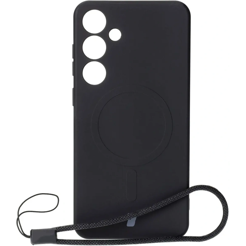 Hurtownia GSM - Bizon Case Szilikon Magnetic Samsung Galaxy S25+ Plus / S24+ Plus fekete - BIZ8240 - {ean13} - Hurt