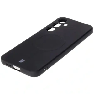 Hurtownia GSM - Bizon Case Szilikon Magnetic Samsung Galaxy S25+ Plus / S24+ Plus fekete - BIZ8240 - {ean13} - Hurt