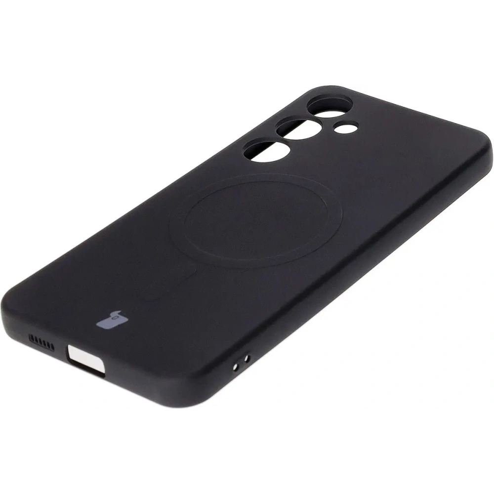 Hurtownia GSM - Bizon Case Szilikon Magnetic Samsung Galaxy S25+ Plus / S24+ Plus fekete - BIZ8240 - {ean13} - Hurt