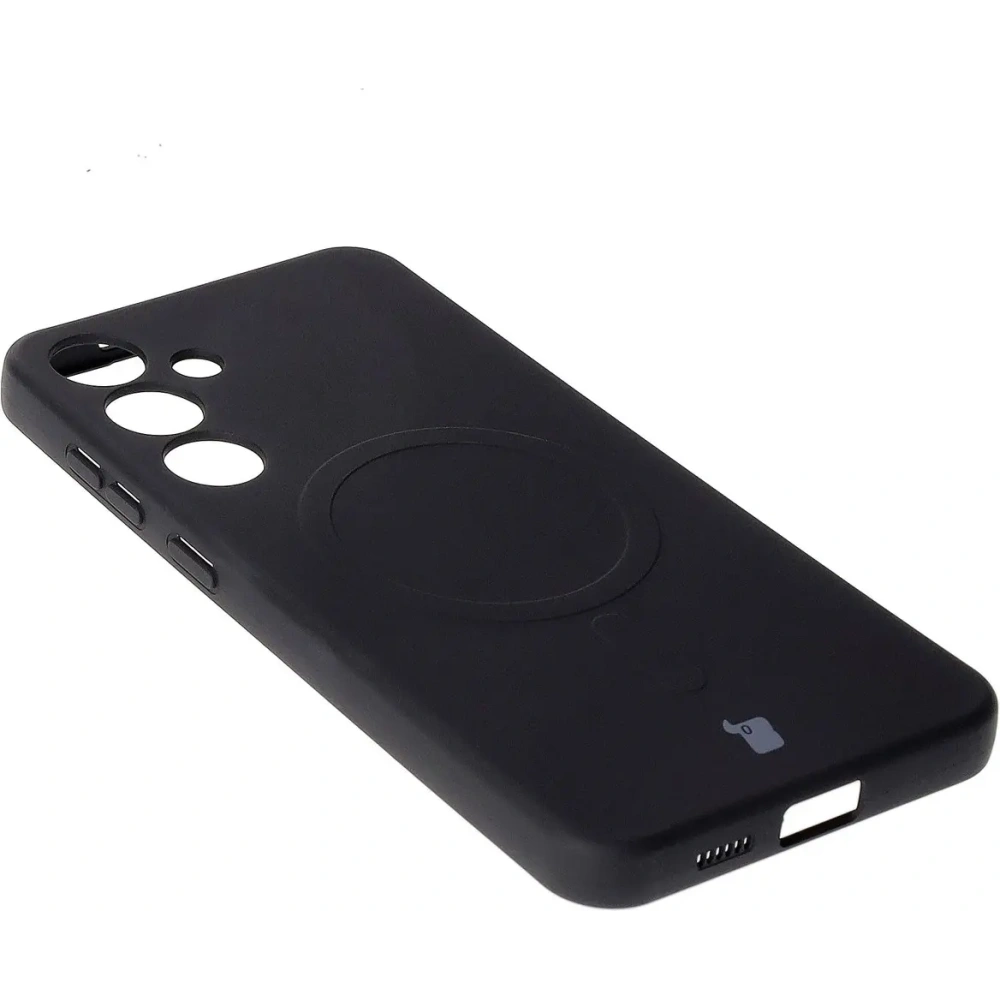 Hurtownia GSM - Bizon Case Szilikon Magnetic Samsung Galaxy S25+ Plus / S24+ Plus fekete - BIZ8240 - {ean13} - Hurt