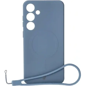 Hurtownia GSM - Bizon Case Silicone Magnetic Samsung Galaxy S25+ Plus / S24+ Plus albastru închis - BIZ8241 - {ean13} - Hurt