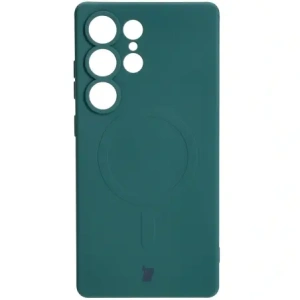 Hurtownia GSM - Bizon Case Silikon Magnetic Samsung Galaxy S25 Ultra dunkelgrün - BIZ8243 - {ean13} - Hurt