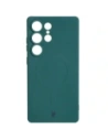 Hurtownia GSM - Silikonowe etui z pierścieniem magnetycznym Bizon Case Silicone Magnetic do Samsung Galaxy S25 Ultra ciemnozielone - BIZ8243 - {ean13} - Hurt