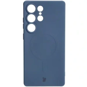Hurtownia GSM - Caz din silicon Bizon Magnetic Samsung Galaxy S25 Ultra albastru închis - BIZ8244 - {ean13} - Hurt