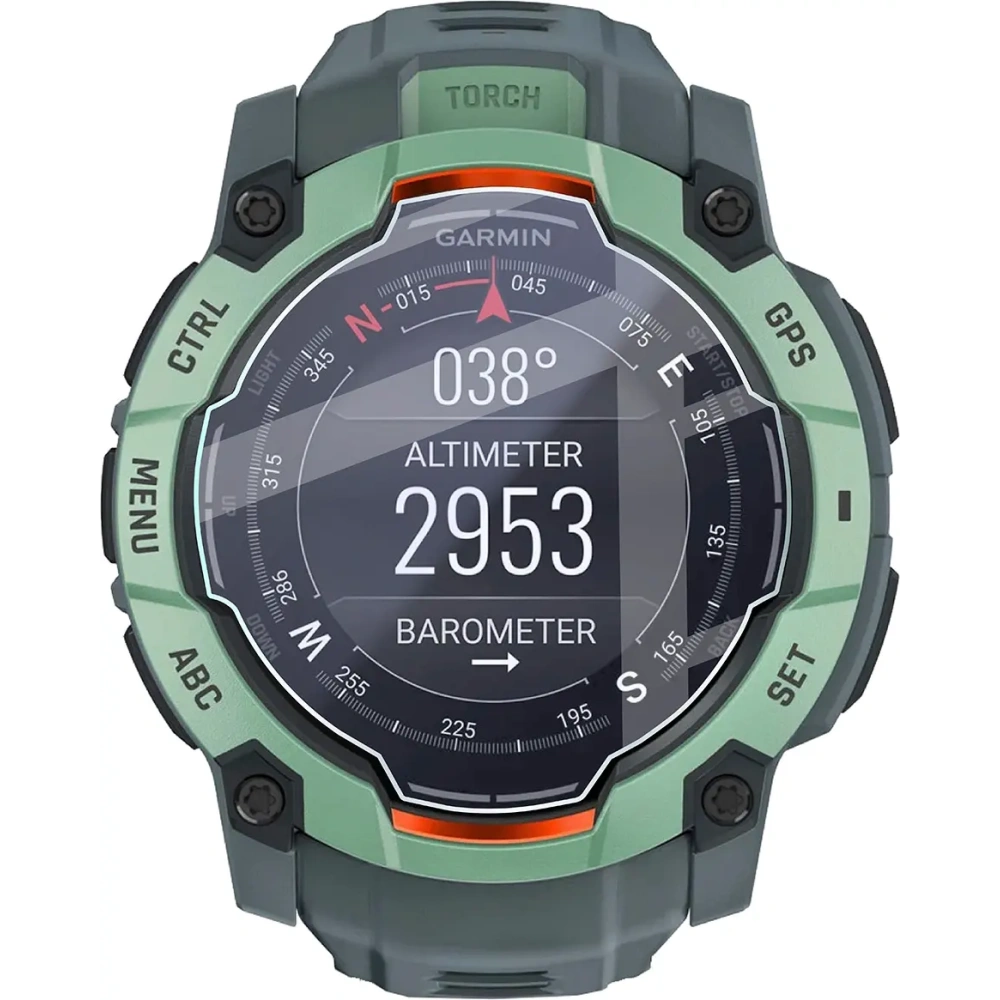 Hurtownia GSM - Elastické hybridní sklo Bizon Glass Watch Mule pro Garmin Instinct 3 50 mm - BIZ8246 - {ean13} - Hurt