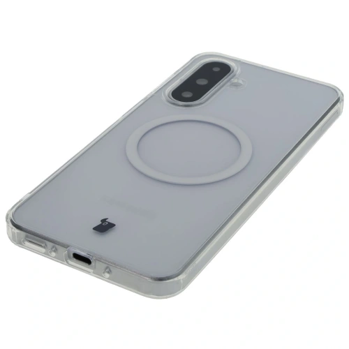 Etui z pierścieniem magnetycznym Bizon Case CrystalO do Samsung Galaxy A26 5G przezroczyste