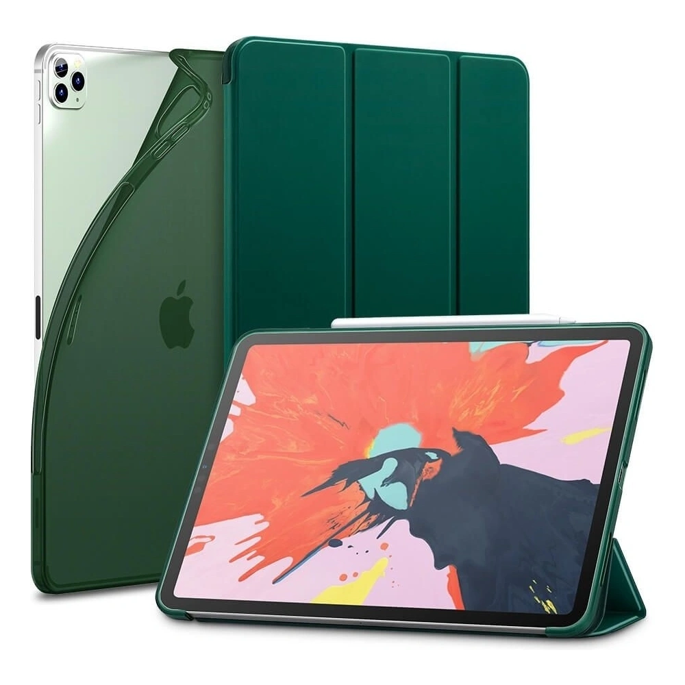 Hurtownia GSM - Etui ESR Rebound Slim Apple iPad Pro 12.9 2018/2020 (3. i 4. generacji) Pine Green - ESR172GRN - {ean13} - Hurt