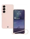 Hurtownia GSM - Silikonowe etui z pierścieniem magnetycznym Bizon Case Silicone Magnetic do Samsung Galaxy S25 / S24 jasnoróżowe - BIZ8250 - {ean13} - Hurt