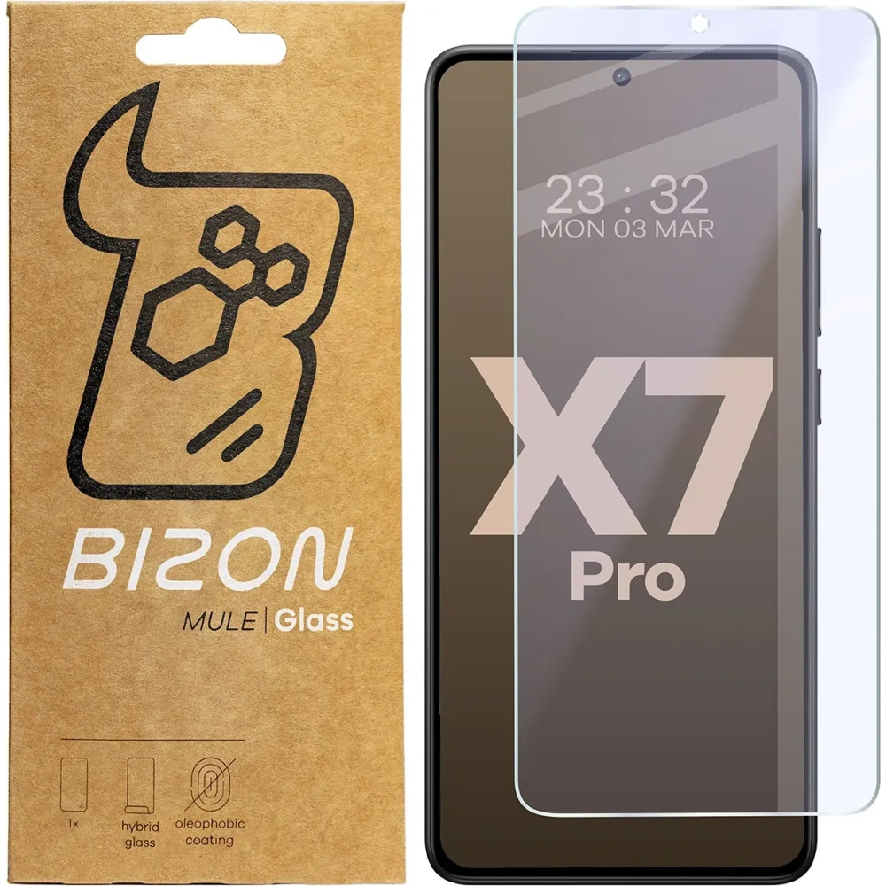 Wholesale Bizon Glass Mule Flexible hybrid glass Xiaomi Poco X7 Pro - BIZ8252 - {ean13} - Hurt