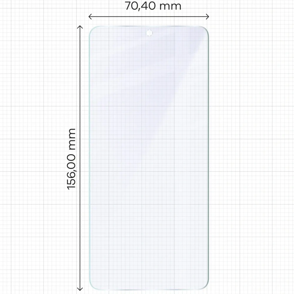 Wholesale Bizon Glass Mule Flexible hybrid glass Xiaomi Poco X7 Pro - BIZ8252 - {ean13} - Hurt