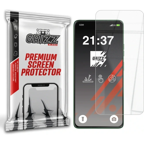 Szkło hybrydowe GrizzGlass HybridGlass do Motorola Moto G Power 2025