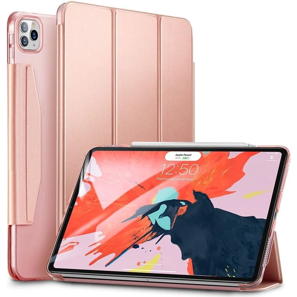 Hurtownia GSM - Etui ESR Yippee Apple iPad Pro 12.9 2018/2020 (3. i 4. generacji) Rose Gold - ESR174RS - {ean13} - Hurt