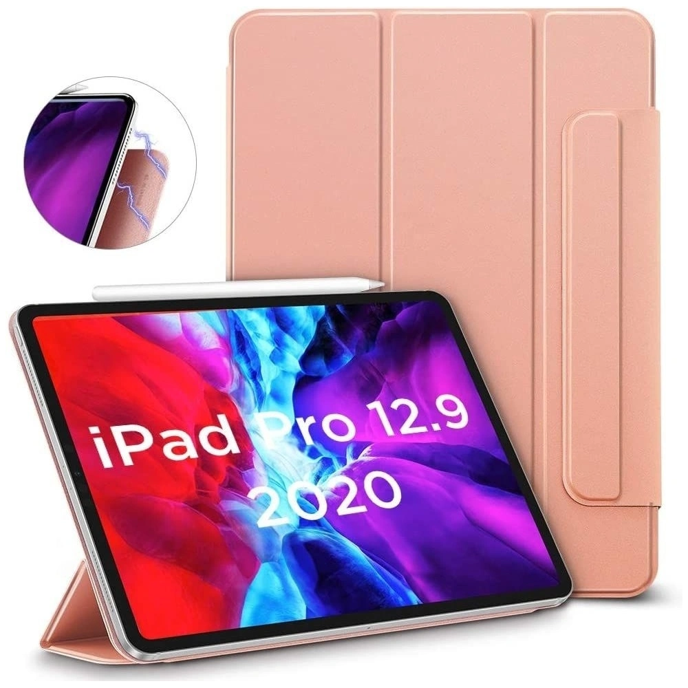 Hurtownia GSM - Etui ESR Rebound Magnetic Apple iPad Pro 12.9 2018/2020 (3. i 4. generacji) Rose Gold - ESR175RS - {ean13} - Hurt