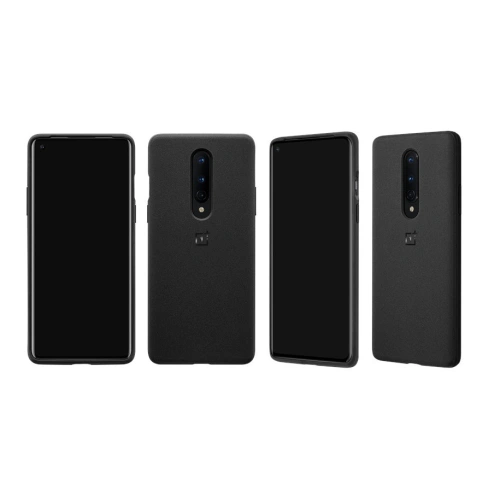 Etui OnePlus 8 Sandstone Bumper Case Czarne