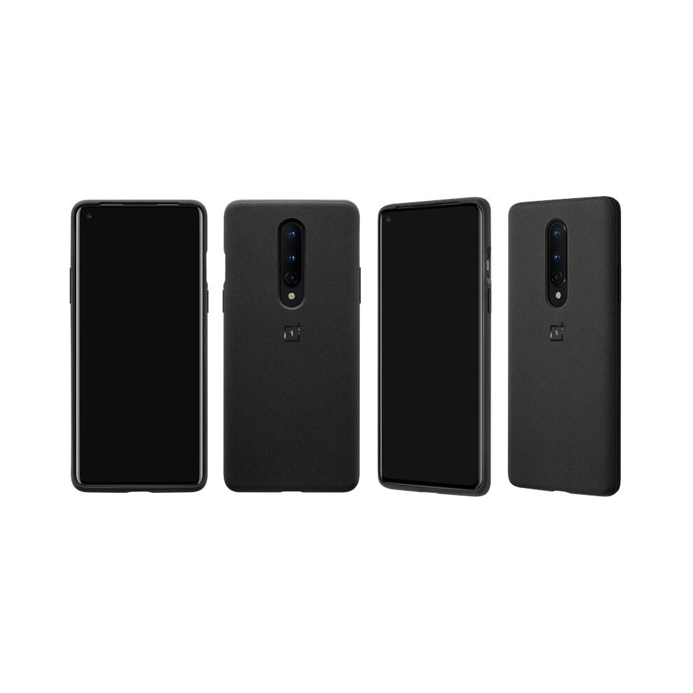 Hurtownia GSM - Etui OnePlus 8 Sandstone Bumper Case Czarne - OPL001BLK - {ean13} - Hurt