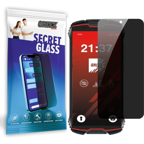 Matowe szkło prywatyzujące GrizzGlass SecretGlass do Cubot King Kong Mini 2 Pro