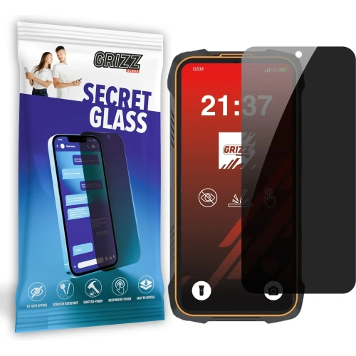 Matowe szkło prywatyzujące GrizzGlass SecretGlass do Cubot King Kong 6