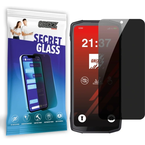 Matowe szkło prywatyzujące GrizzGlass SecretGlass do Cubot King Kong Star