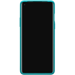 Wholesale OnePlus 8 Sandstone Bumper Case Cyan - OPL002CYA - {ean13} - Hurt