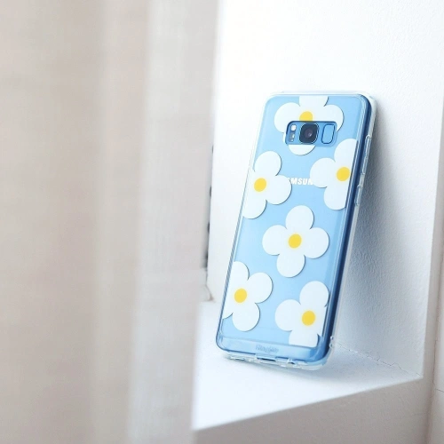 Kup Etui Ringke Fusion Design Samsung Galaxy S8 Plus White Daisies - 8809550340305 - RGK483WHT - Home Screen